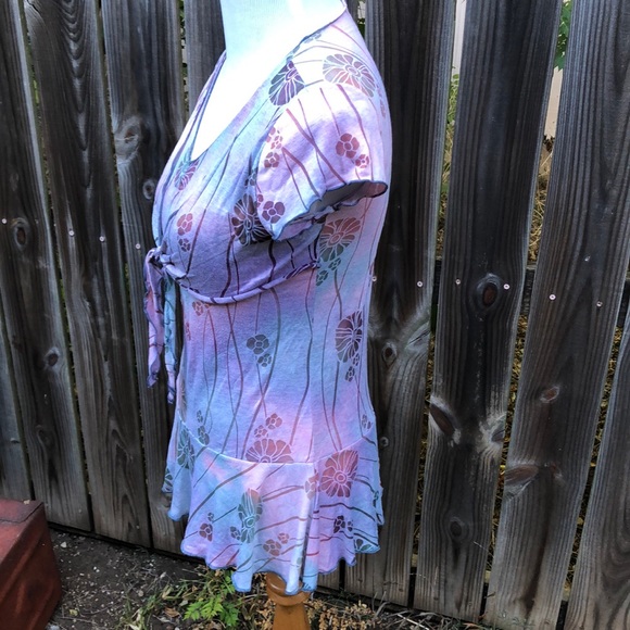 Tie Die Summer Top Anthropologie - Picture 5 of 12